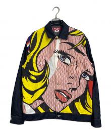 JUNYA WATANABE MAN×LEVI'S（ジュンヤワタナベマン×リーバイス）の古着「Roy Lichtenstain プリントデニムジャケット」｜インディゴ