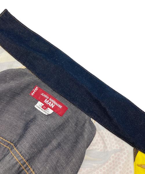 JUNYA WATANABE MAN（ジュンヤワタナベマン）JUNYA WATANABE MAN (ジュンヤワタナベマン) LEVI'S (リーバイス) Roy Lichtenstain プリントデニムジャケット インディゴ サイズ:Mの古着・服飾アイテム