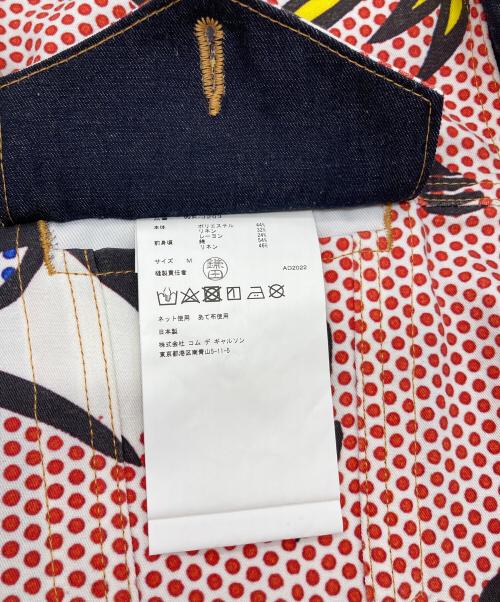 JUNYA WATANABE MAN（ジュンヤワタナベマン）JUNYA WATANABE MAN (ジュンヤワタナベマン) LEVI'S (リーバイス) Roy Lichtenstain プリントデニムジャケット インディゴ サイズ:Mの古着・服飾アイテム