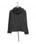ANN DEMEULEMEESTER（アンドゥムルメステール）の古着「変形カットソーパーカー」｜カーキ