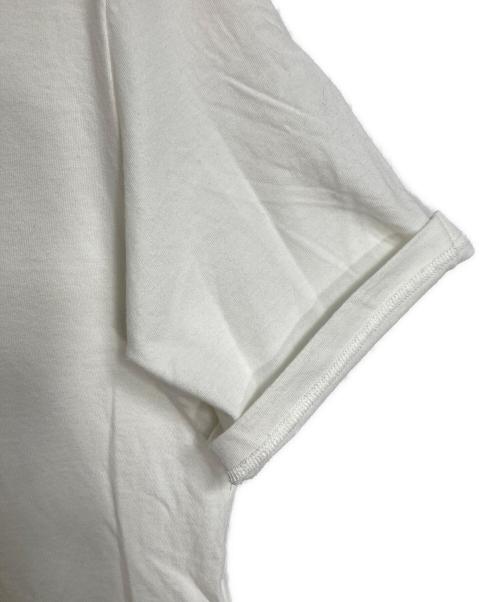 JIL SANDER（ジルサンダー）JIL SANDER (ジルサンダー) クジラプリントTシャツ　半袖カットソー　Tシャツ　Tee  イタリア製 ホワイト サイズ:Mの古着・服飾アイテム