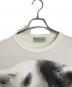 SHAUN SAMSON (ショーンサムソン) 猫プリントTシャツ　S/Sカットソー　半袖カットソー　Tee  米国製　コムデギャルソン取扱 ホワイト サイズ:S：5000円