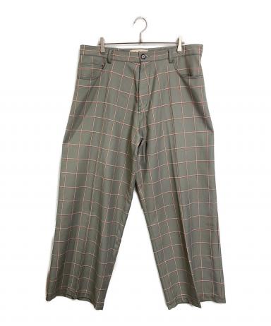 中古・古着通販】MARNI (マルニ) 20AW Check Wide Baggy Pants