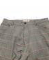 MARNI (マルニ) 20AW Check Wide Baggy Pants　チェックワイドバギーパンツ　イタリア製 グレー サイズ:48（実寸参照）：15000円