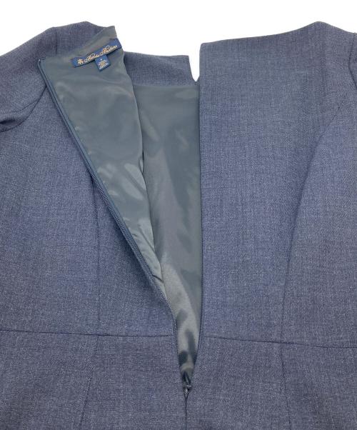 BROOKS BROTHERS（ブルックスブラザーズ）BROOKS BROTHERS (ブルックスブラザーズ) 半袖ワンピース ネイビー サイズ:4の古着・服飾アイテム