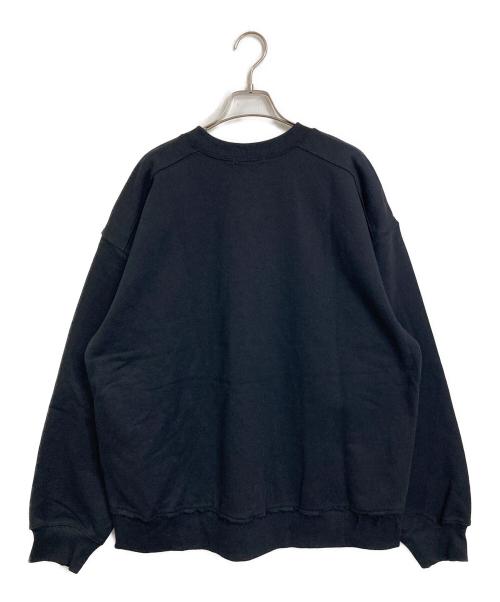 MAISON SPECIAL（メゾンスペシャル）MAISON SPECIAL (メゾンスペシャル) Silicon Print Sweatshirt ブラック サイズ:FREE 未使用品の古着・服飾アイテム