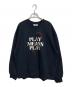 MAISON SPECIAL（メゾンスペシャル）の古着「Silicon Print Sweatshirt」｜ブラック