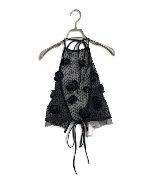 MAISON SPECIAL（メゾンスペシャル）MAISON SPECIAL (メゾンスペシャル) Rose Bustier  ローズビスチェ ブラック サイズ:FREE 未使用品の古着・服飾アイテム