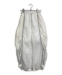 MAISON SPECIAL（メゾンスペシャル）の古着「Mesh Sporty Balloon Pants  メッシュスポーティーバルーンパンツ」｜ホワイト
