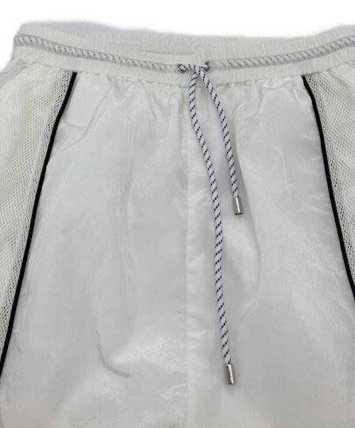 MAISON SPECIAL（メゾンスペシャル）MAISON SPECIAL (メゾンスペシャル) Mesh Sporty Balloon Pants  メッシュスポーティーバルーンパンツ ホワイト サイズ:38の古着・服飾アイテム