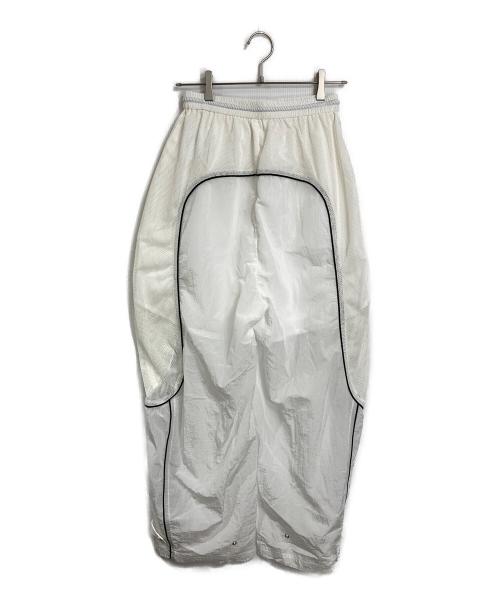 MAISON SPECIAL（メゾンスペシャル）MAISON SPECIAL (メゾンスペシャル) Mesh Sporty Balloon Pants  メッシュスポーティーバルーンパンツ ホワイト サイズ:38の古着・服飾アイテム