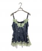 MAISON SPECIALメゾンスペシャル）の古着「Lingerie Camisole/ランジェリーキャミ」｜グレー
