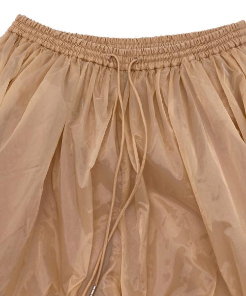 MAISON SPECIAL（メゾンスペシャル）MAISON SPECIAL (メゾンスペシャル) Sheer Nylon Balloon Pants  シアーナイロンバルーンパンツ　 ベージュ サイズ:36 未使用品の古着・服飾アイテム