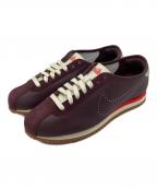 NIKEナイキ）の古着「Cortez Leather ローカットスニーカー」｜ボルドー
