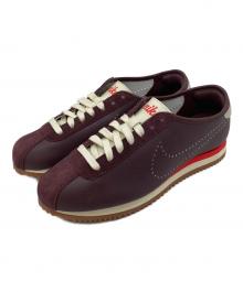 NIKE（ナイキ）の古着「Cortez Leather ローカットスニーカー」｜ボルドー