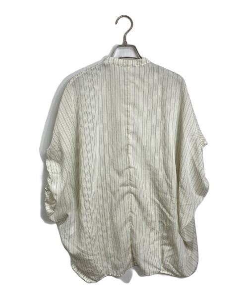 JOURNAL STANDARD relume（ジャーナルスタンダード レリューム）JOURNAL STANDARD relume (ジャーナルスタンダード レリューム) 26SS N/Rダブルストライプブラウス ベージュ サイズ:FREEの古着・服飾アイテム