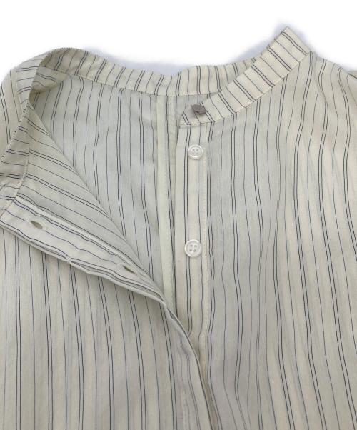 JOURNAL STANDARD relume（ジャーナルスタンダード レリューム）JOURNAL STANDARD relume (ジャーナルスタンダード レリューム) 26SS N/Rダブルストライプブラウス ベージュ サイズ:FREEの古着・服飾アイテム
