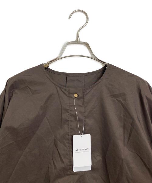 IENA（イエナ）IENA (イエナ) タフタギャザードルマンブラウス ブラウン サイズ:FREE 未使用品の古着・服飾アイテム