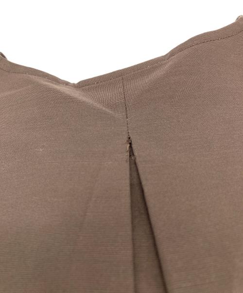 IENA（イエナ）IENA (イエナ) タフタギャザードルマンブラウス ブラウン サイズ:FREE 未使用品の古着・服飾アイテム