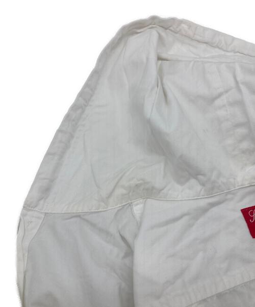 SUPREME（シュプリーム）SUPREME (シュプリーム) フード付きシャツ/arrested hooded shirt ホワイト サイズ: Mの古着・服飾アイテム