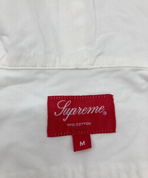 SUPREME（シュプリーム）SUPREME (シュプリーム) フード付きシャツ/arrested hooded shirt ホワイト サイズ: Mの古着・服飾アイテム