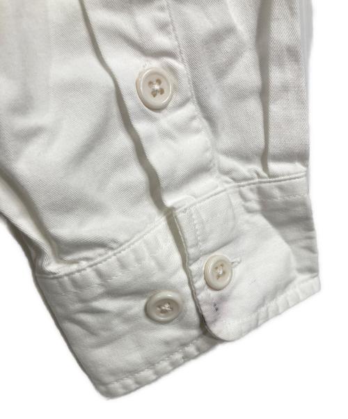 SUPREME（シュプリーム）SUPREME (シュプリーム) フード付きシャツ/arrested hooded shirt ホワイト サイズ: Mの古着・服飾アイテム