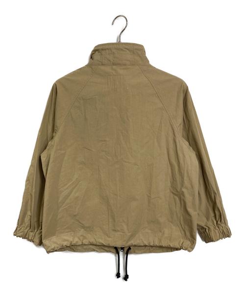 MHL（エムエイチエル）MHL (エムエイチエル) 26SS WASHED SLUB COTTON TWILL BLOUSON  ウォッシュド スラブ コットン ツイル ブルゾン アウター　ライトアウター　日本製 ベージュ サイズ:1の古着・服飾アイテム