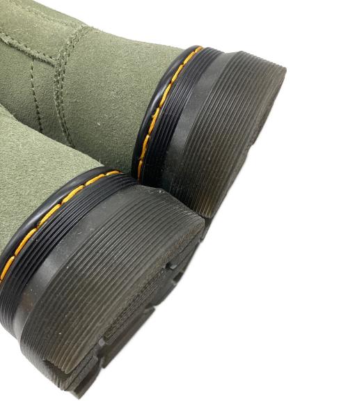 Dr.Martens（ドクターマーチン）Dr.Martens (ドクターマーチン) COMBS UTILITY ブーツ　レースアップブーツ グリーン サイズ:レディースUS9：メンズUS8の古着・服飾アイテム
