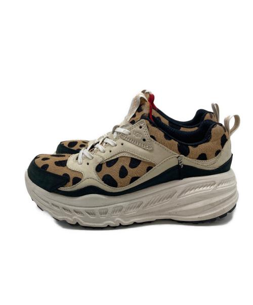 UGG（アグ）UGG (アグ) ATMOS (アトモス) Cheetah Print スニーカー ベージュ×ブラック サイズ:US7の古着・服飾アイテム