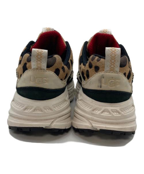 UGG（アグ）UGG (アグ) ATMOS (アトモス) Cheetah Print スニーカー ベージュ×ブラック サイズ:US7の古着・服飾アイテム