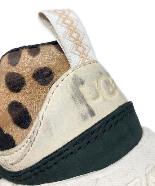 UGG（アグ）UGG (アグ) ATMOS (アトモス) Cheetah Print スニーカー ベージュ×ブラック サイズ:US7の古着・服飾アイテム