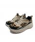 UGG（アグ）の古着「Cheetah Print スニーカー」｜ベージュ×ブラック