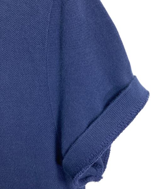 POLO RALPH LAUREN（ポロ・ラルフローレン）POLO RALPH LAUREN (ポロ・ラルフローレン) ポロシャツワンピース　ロングワンピース　ポニー刺繍 ネイビー サイズ:XSの古着・服飾アイテム