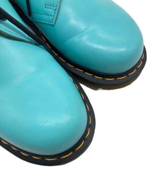 Dr.Martens（ドクターマーチン）Dr.Martens (ドクターマーチン) 3ホールシューズ　ドレスシューズ ターコイズブルー サイズ:UK6の古着・服飾アイテム