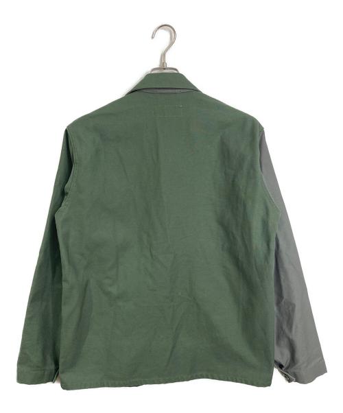 Engineered Garments WORK DAY（エンジニアードガーメンツ ワークデイ）Engineered Garments WORK DAY (エンジニアードガーメンツ ワークデイ) ピケカバーオール　アウター　ライトアウター　USA製 グリーン サイズ:Sの古着・服飾アイテム