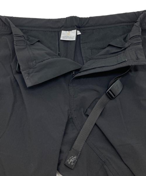 GRAMICCI（グラミチ）GRAMICCI (グラミチ) B-SHOP (ビショップ) 〈別注〉ナイロン タックショーツ　ハーフパンツ　スポーツ　アウトドア ブラック サイズ:Lの古着・服飾アイテム