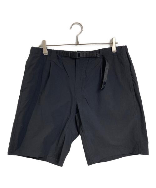 GRAMICCI（グラミチ）GRAMICCI (グラミチ) B-SHOP (ビショップ) 〈別注〉ナイロン タックショーツ　ハーフパンツ　スポーツ　アウトドア ブラック サイズ:Lの古着・服飾アイテム