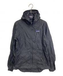 Patagonia（パタゴニア）の古着「フーディニ・ジャケット　ナイロンジャケット　アウター　ライトアウター　スポーツ　アウトドア」｜ブラック