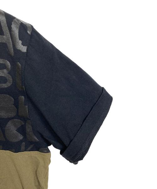 BLACK COMME des GARCONS（ブラックコムデギャルソン）BLACK COMME des GARCONS (ブラックコムデギャルソン) Disney (ディズニー) 半袖カットソー　プリントカットソー　Tシャツ　Tee  ミッキー　日本製 ブラック サイズ:XLの古着・服飾アイテム