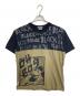 BLACK COMME des GARCONS（ブラックコムデギャルソン）の古着「半袖カットソー　プリントカットソー　Tシャツ　Tee  ミッキー　日本製」｜ブラック