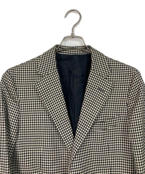 MACKINTOSH PHILOSOPHY（マッキントッシュ フィロソフィー）MACKINTOSH PHILOSOPHY (マッキントッシュ フィロソフィー) ウール格子柄ジャケット ブラック×ベージュ サイズ:38Rの古着・服飾アイテム