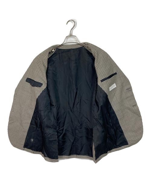 MACKINTOSH PHILOSOPHY（マッキントッシュ フィロソフィー）MACKINTOSH PHILOSOPHY (マッキントッシュ フィロソフィー) ウール格子柄ジャケット ブラック×ベージュ サイズ:38Rの古着・服飾アイテム
