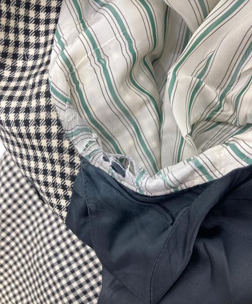MACKINTOSH PHILOSOPHY（マッキントッシュ フィロソフィー）MACKINTOSH PHILOSOPHY (マッキントッシュ フィロソフィー) ウール格子柄ジャケット ブラック×ベージュ サイズ:38Rの古着・服飾アイテム