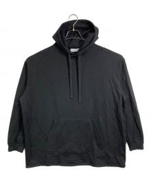 Graphpaper（グラフペーパー）の古着「Compact Terry Hoodie  コンパクトテリーフーディー  パーカー　日本製」｜ブラック