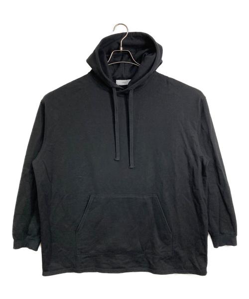 Graphpaper（グラフペーパー）Graphpaper (グラフペーパー) Compact Terry Hoodie  コンパクトテリーフーディー  パーカー　日本製 ブラック サイズ:実寸参照の古着・服飾アイテム