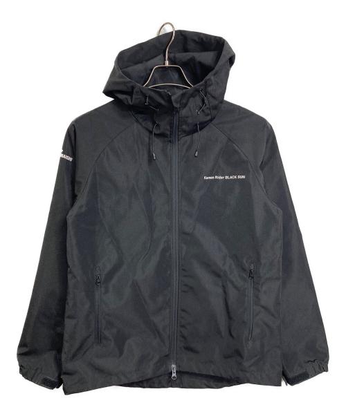 BEAMS（ビームス）BEAMS (ビームス) Kamen Rider BLACK SUN SHELL PARKA  シェルパーカー　仮面ライダー　ブラックサン　アウター　ライトアウター ブラック サイズ:Mの古着・服飾アイテム