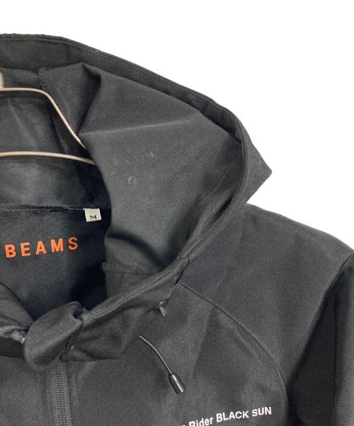 BEAMS（ビームス）BEAMS (ビームス) Kamen Rider BLACK SUN SHELL PARKA  シェルパーカー　仮面ライダー　ブラックサン　アウター　ライトアウター ブラック サイズ:Mの古着・服飾アイテム