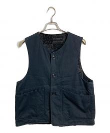 Engineered Garments（エンジニアド ガーメンツ）の古着「リバーシブルベスト　アウター　ライトアウター　USA製」｜ブラック
