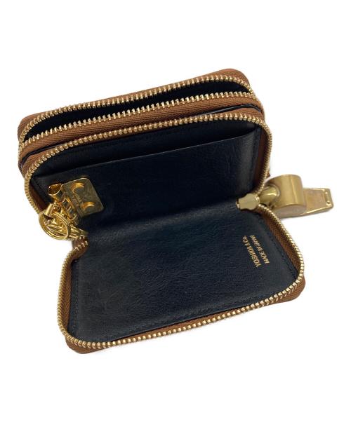 PORTER（ポーター）PORTER (ポーター) KEY PURSE  キーパース　キーケース　ミニ財布　ウォレット　日本製 ブラウン サイズ:実寸参照の古着・服飾アイテム