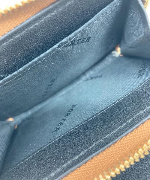 PORTER（ポーター）PORTER (ポーター) KEY PURSE  キーパース　キーケース　ミニ財布　ウォレット　日本製 ブラウン サイズ:実寸参照の古着・服飾アイテム